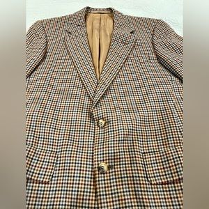 Mens Chester Barrie 100% Cashmere Vintage Blazer/Sport Coat 40 Short. Excellent